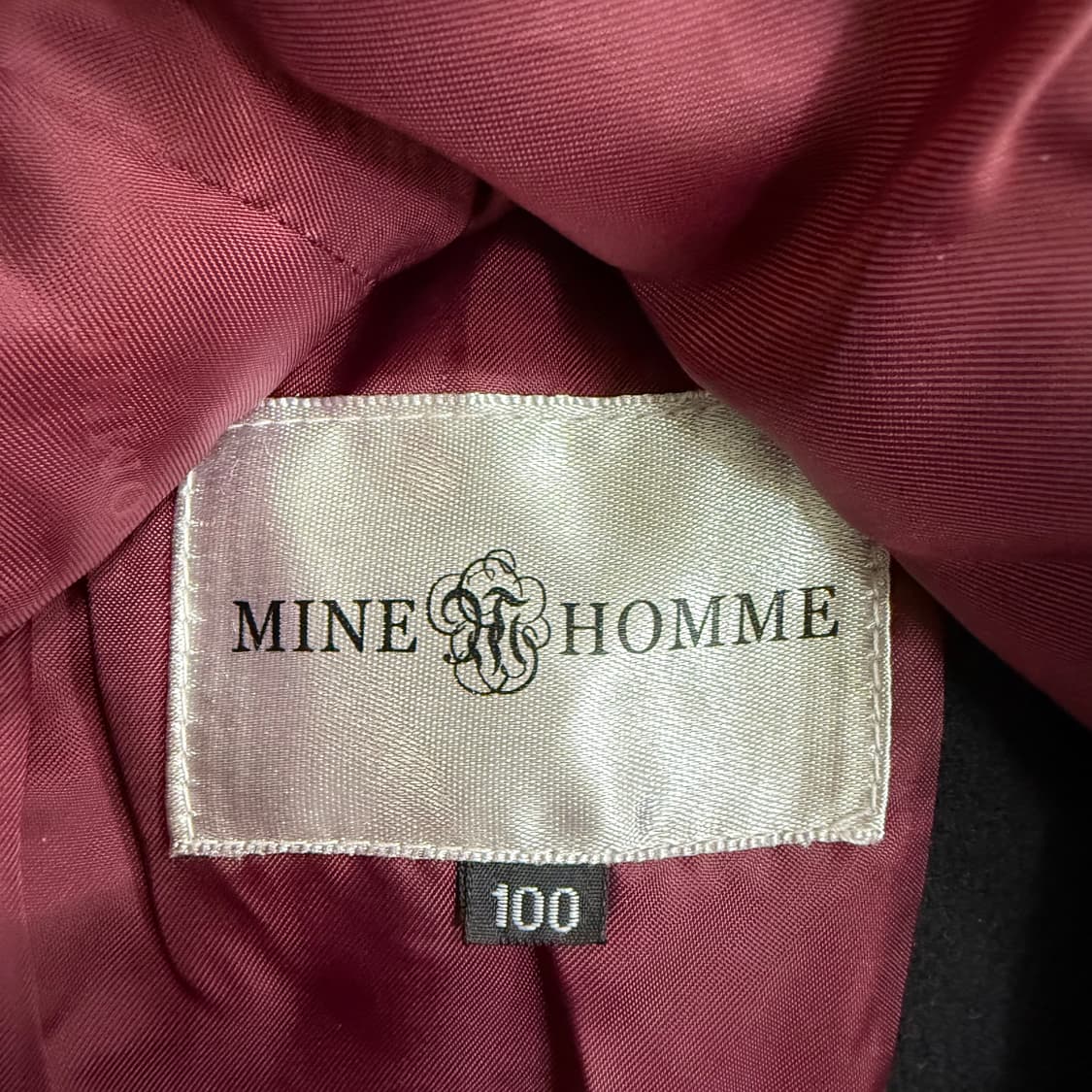 100 마인옴므 싱글 코트 0227T 상품이미지3