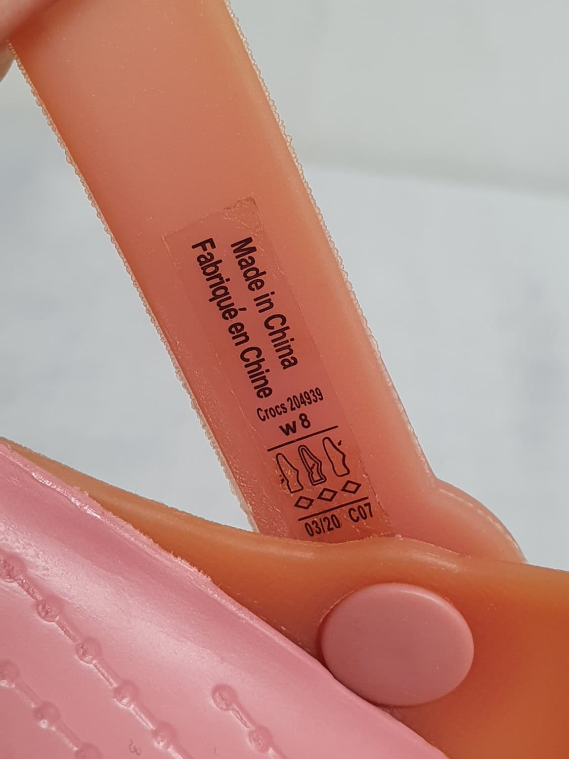 크록스 이자벨라 클로그 샌들 오렌지 핑크 250mm 상품이미지9