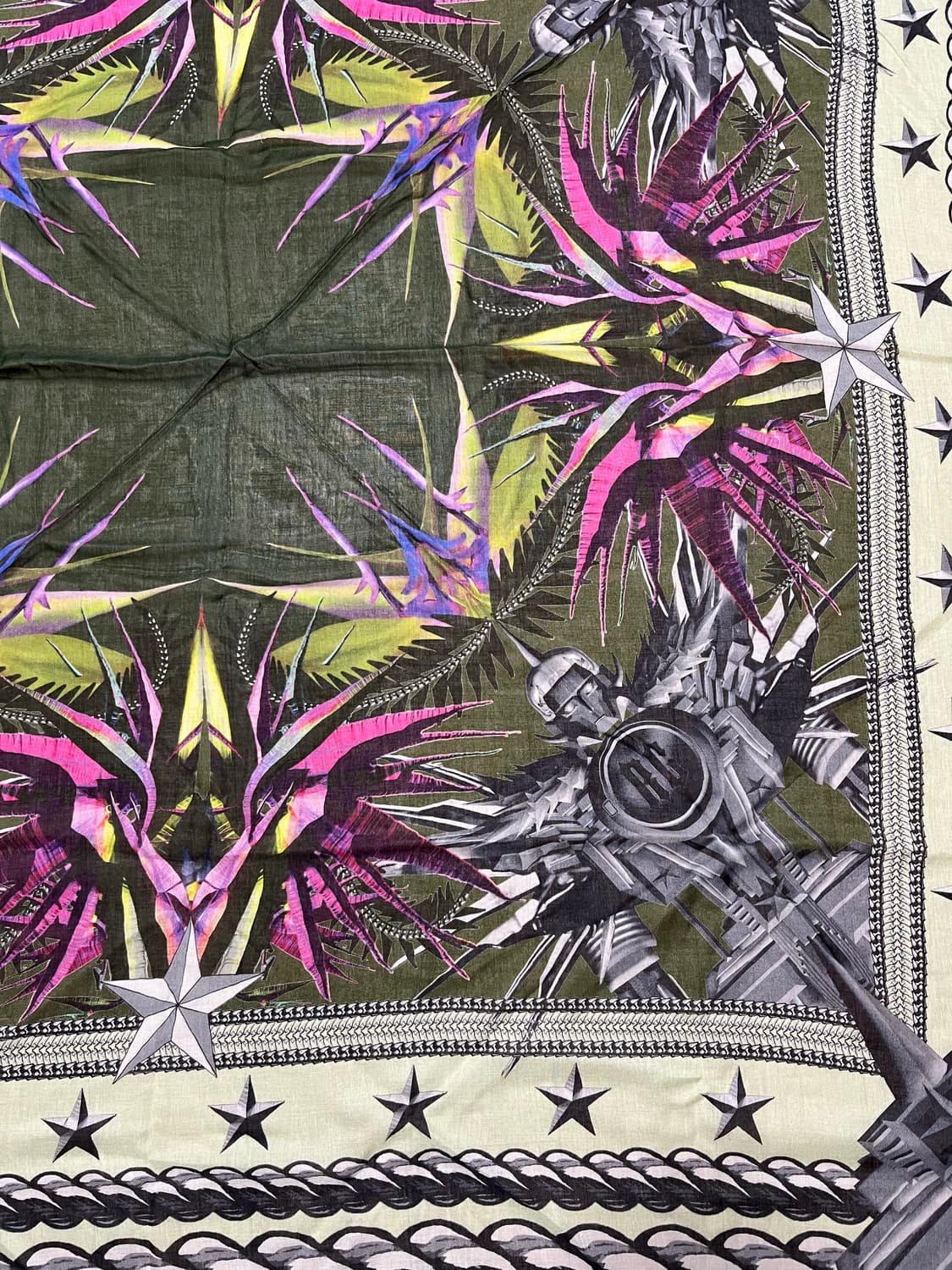 @새상품@ 지방시 런웨이 로보트 파라다이스 빅 스카프 상품이미지2