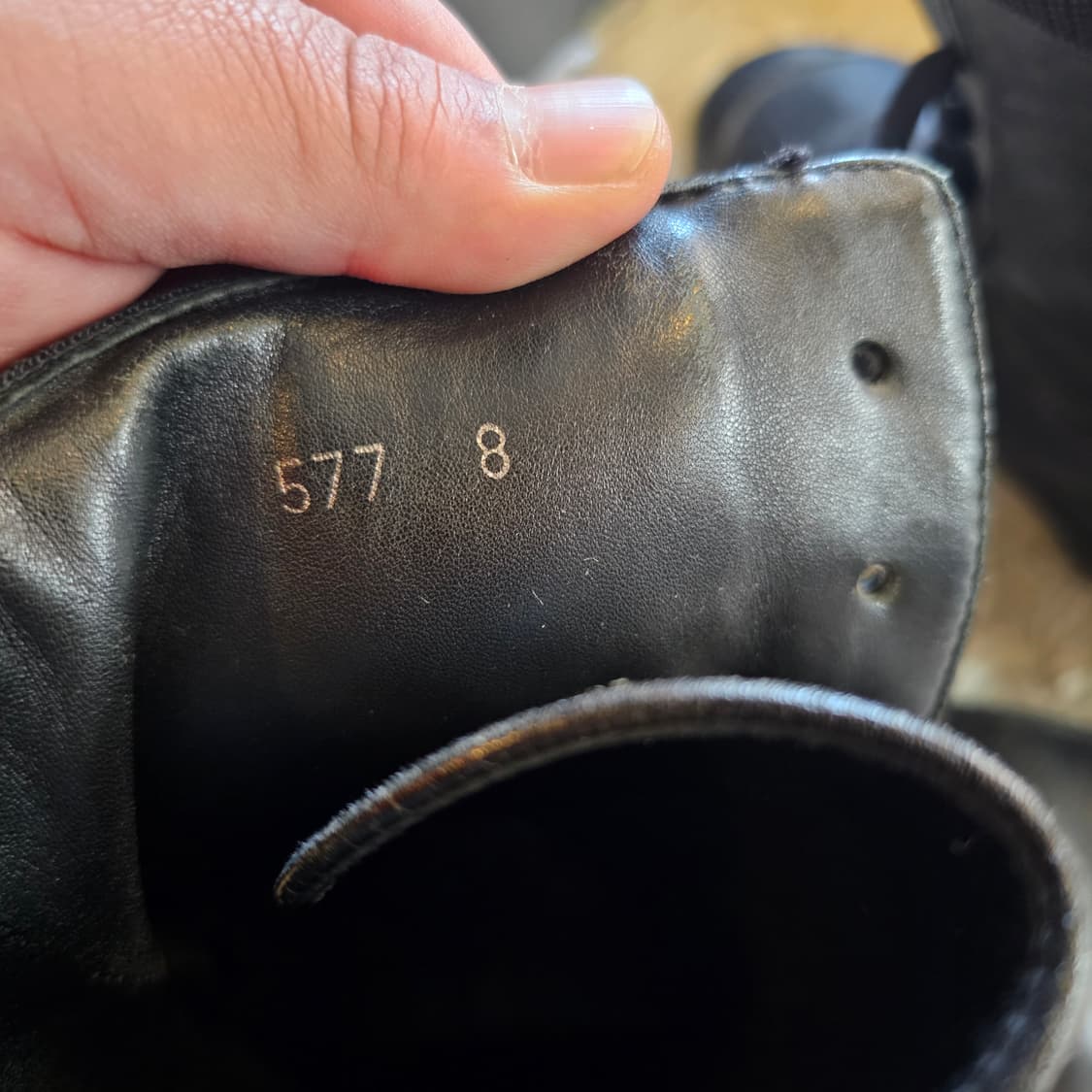 헬무트랭 HELMUT LANG  2003AW combat boots 상품이미지4