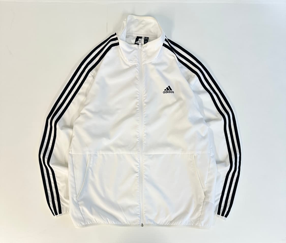 아디다스 adidas 화이트 하이넥 오버핏 바막져지 xl 상품이미지2