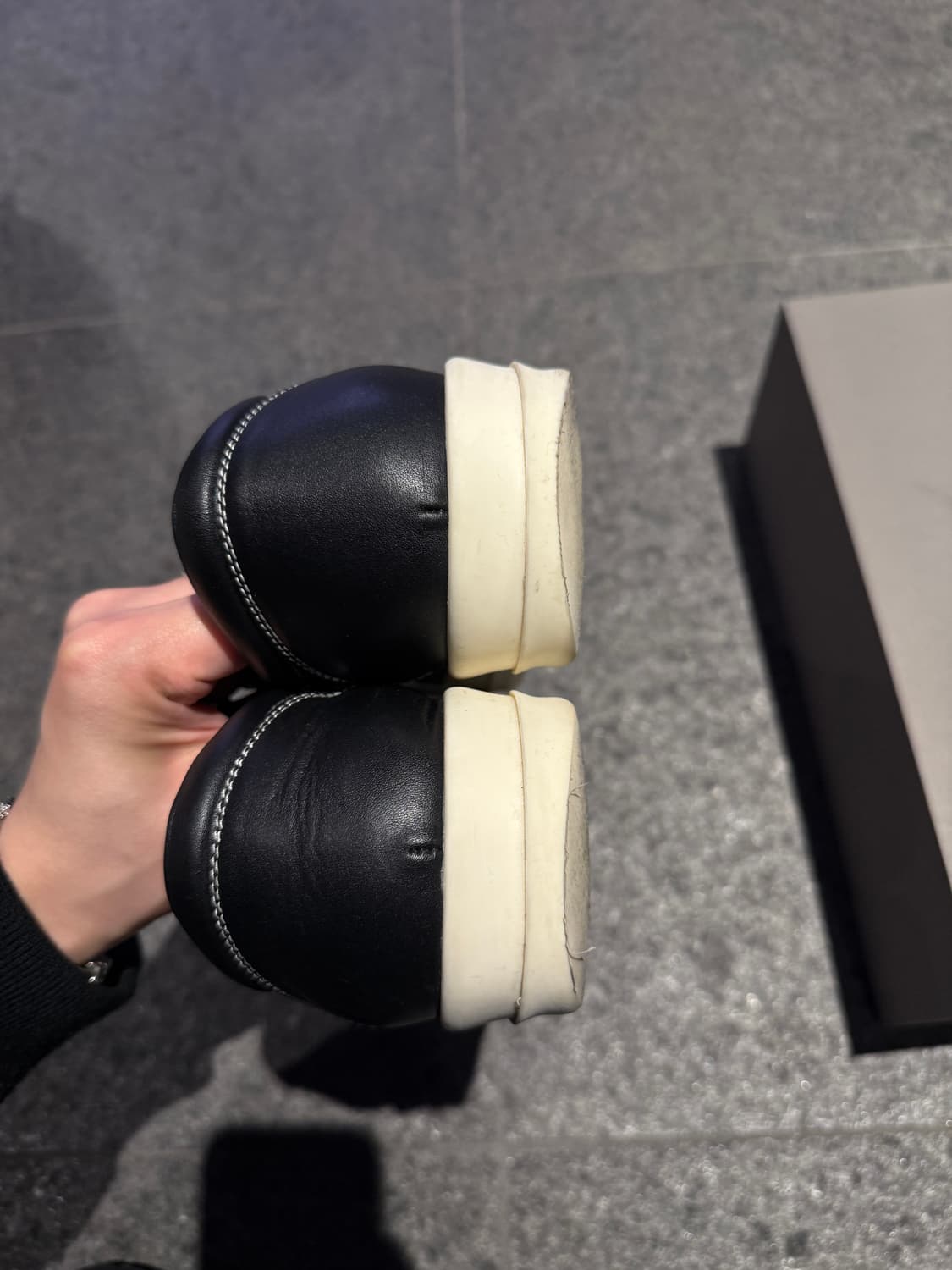 급처 [42] 릭오웬스 반스 레더 상품이미지5