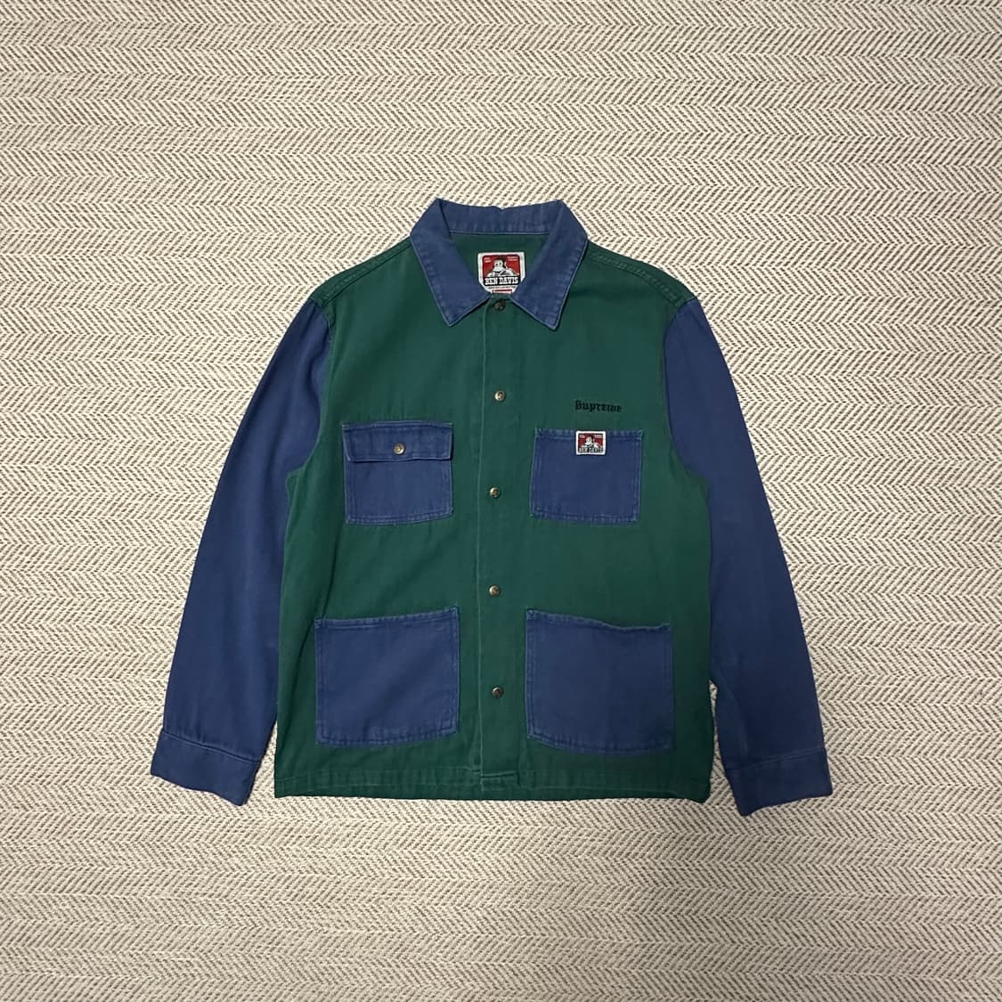 SUPREME X BEN DAVIS usa made chore coat 상품이미지1