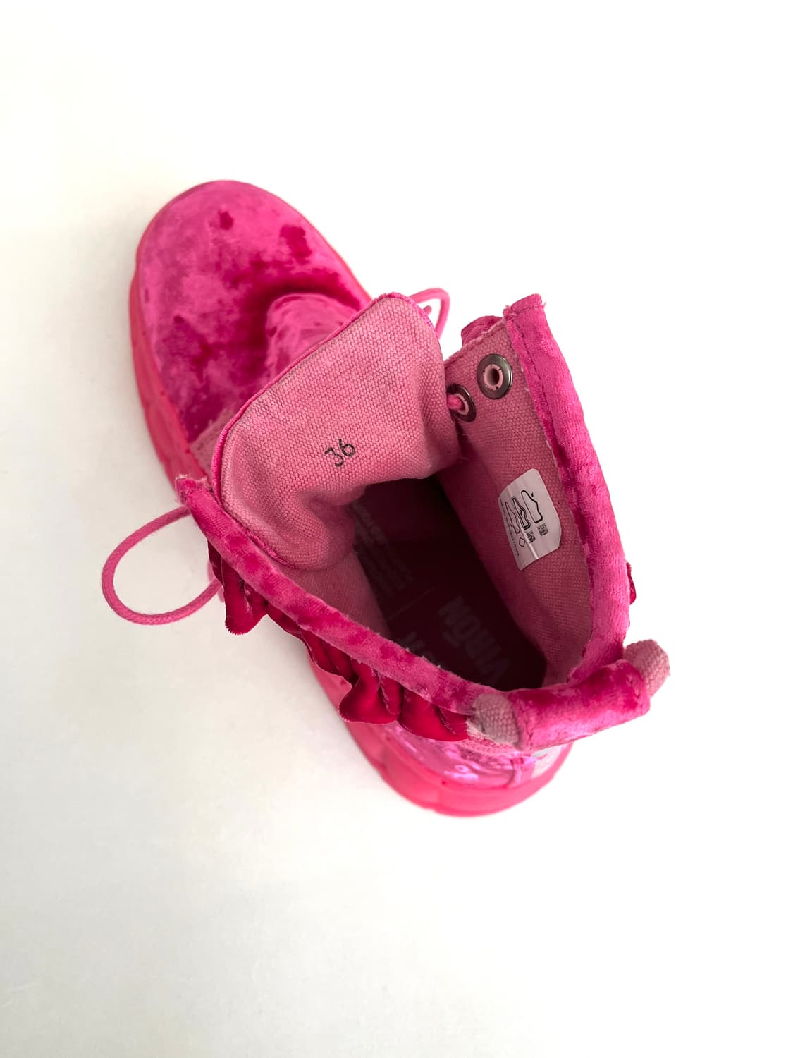 콜리나 스트라다 2023SS 컬렉션 벨루어 컴뱃 부츠 상품이미지6