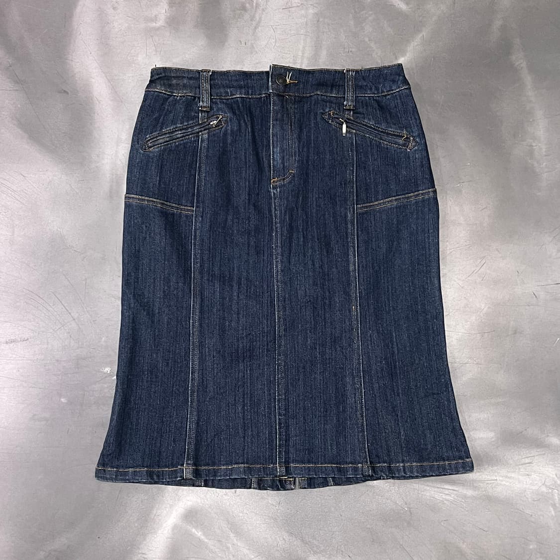  hot kiss 미디 데님스커트 y14879 상품이미지1