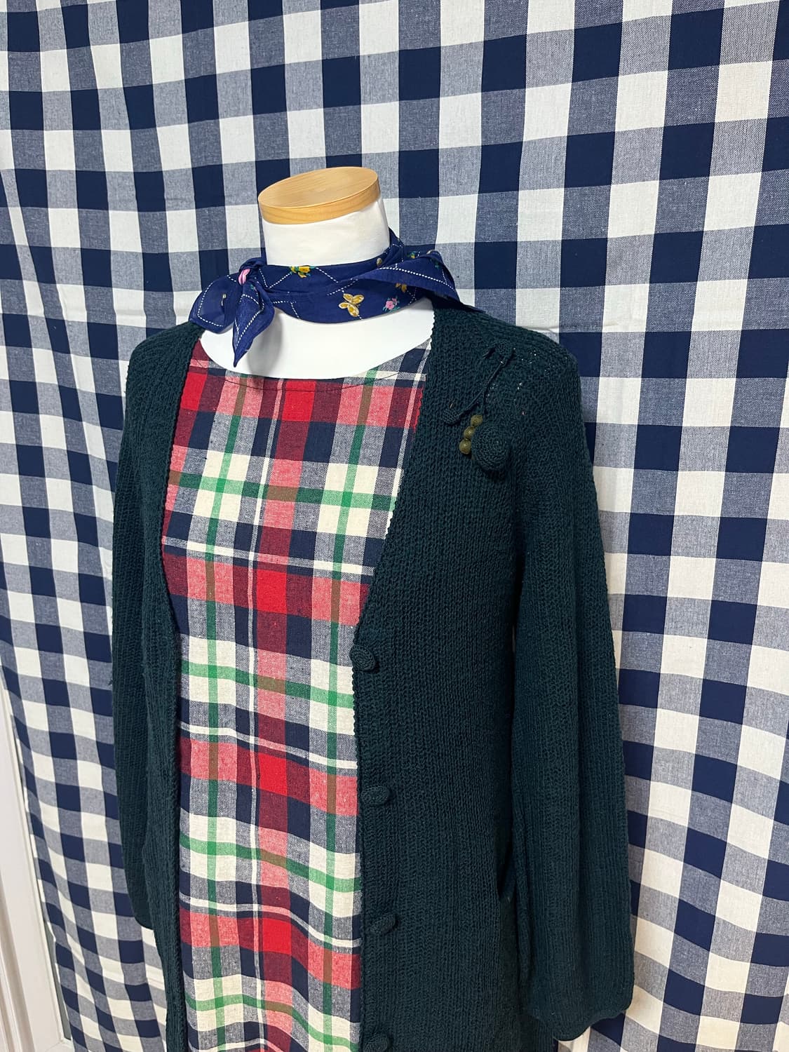 Sybilla 시빌라 자수 브로치 가디건 상품이미지6