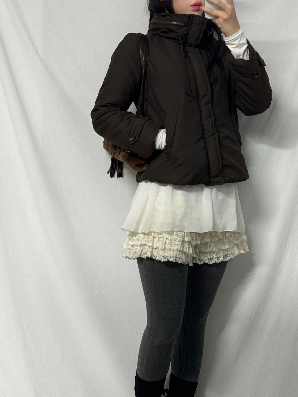 히든 후디드 푸퍼 자켓 상품이미지7