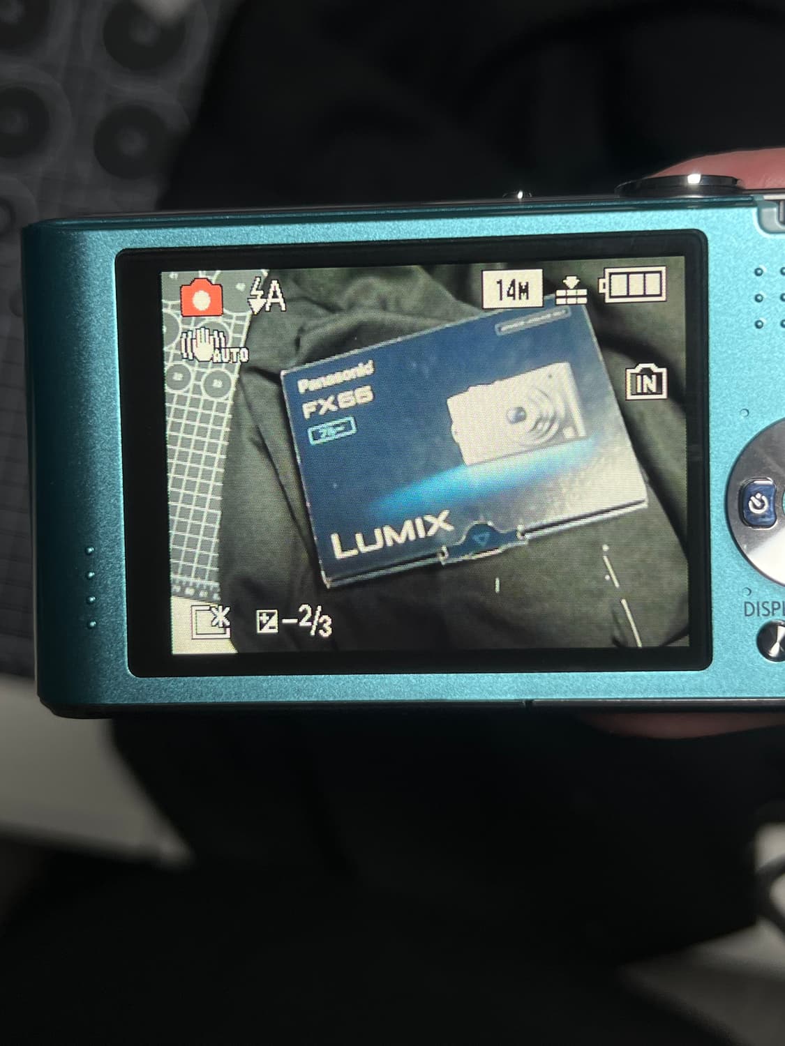 Panasonic DMC-FX66 파나소닉 루믹스 빈티지 디카 블루 풀박 상품이미지7