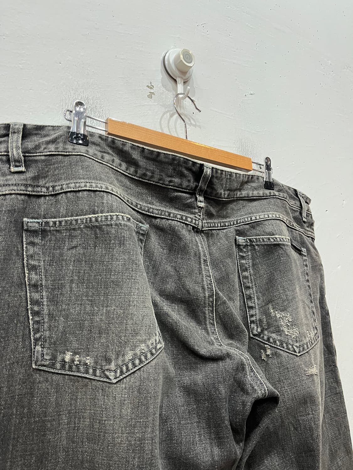 돌체앤가바나 14골드 디스 워시드 블랙 데님팬츠  상품이미지8