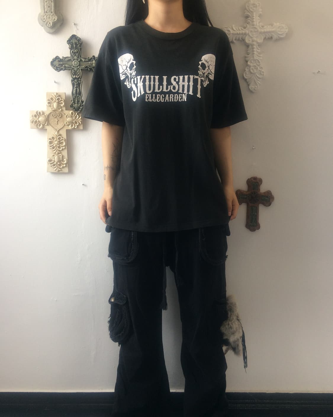 skull printing t shirt 상품이미지6