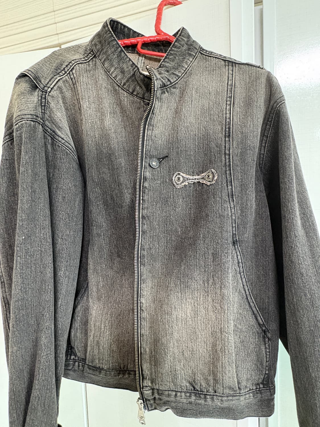 카락터 데님 자켓 상품이미지1