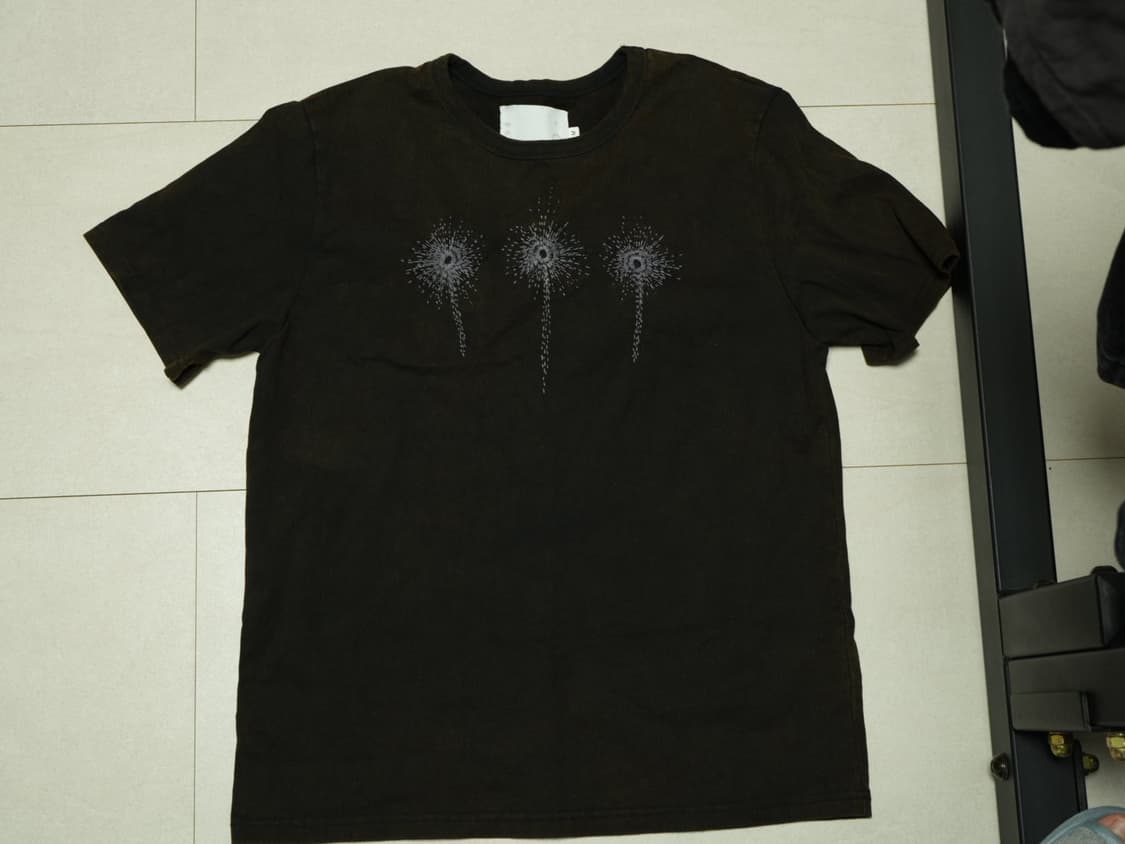 음양 Wild Flowers Embroidery T-shirt  상품이미지4