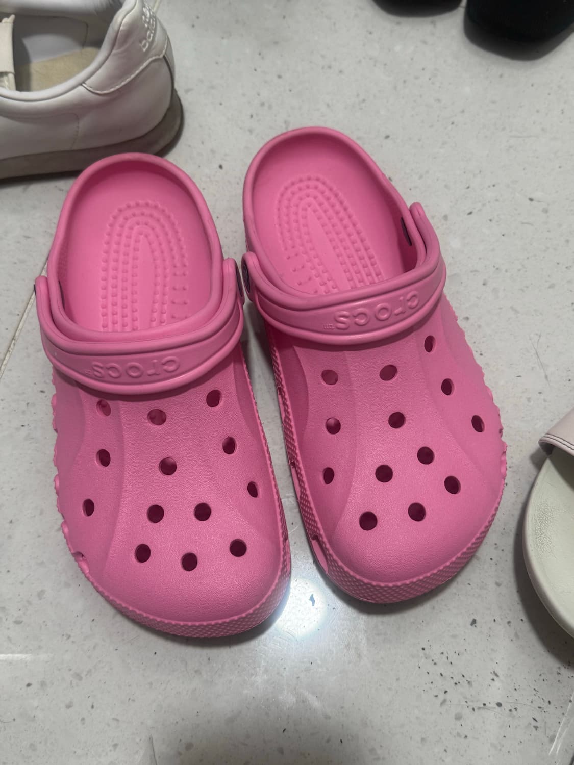 250 크록스 샌들 핫핑크 핑크 상품이미지1