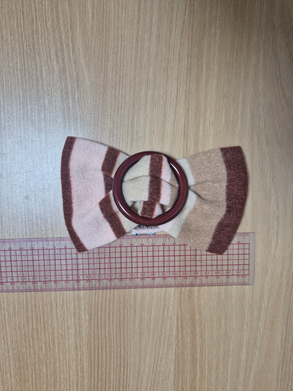 리즈리사 라떼갸루 스트라이프 리본브로치 상품이미지2