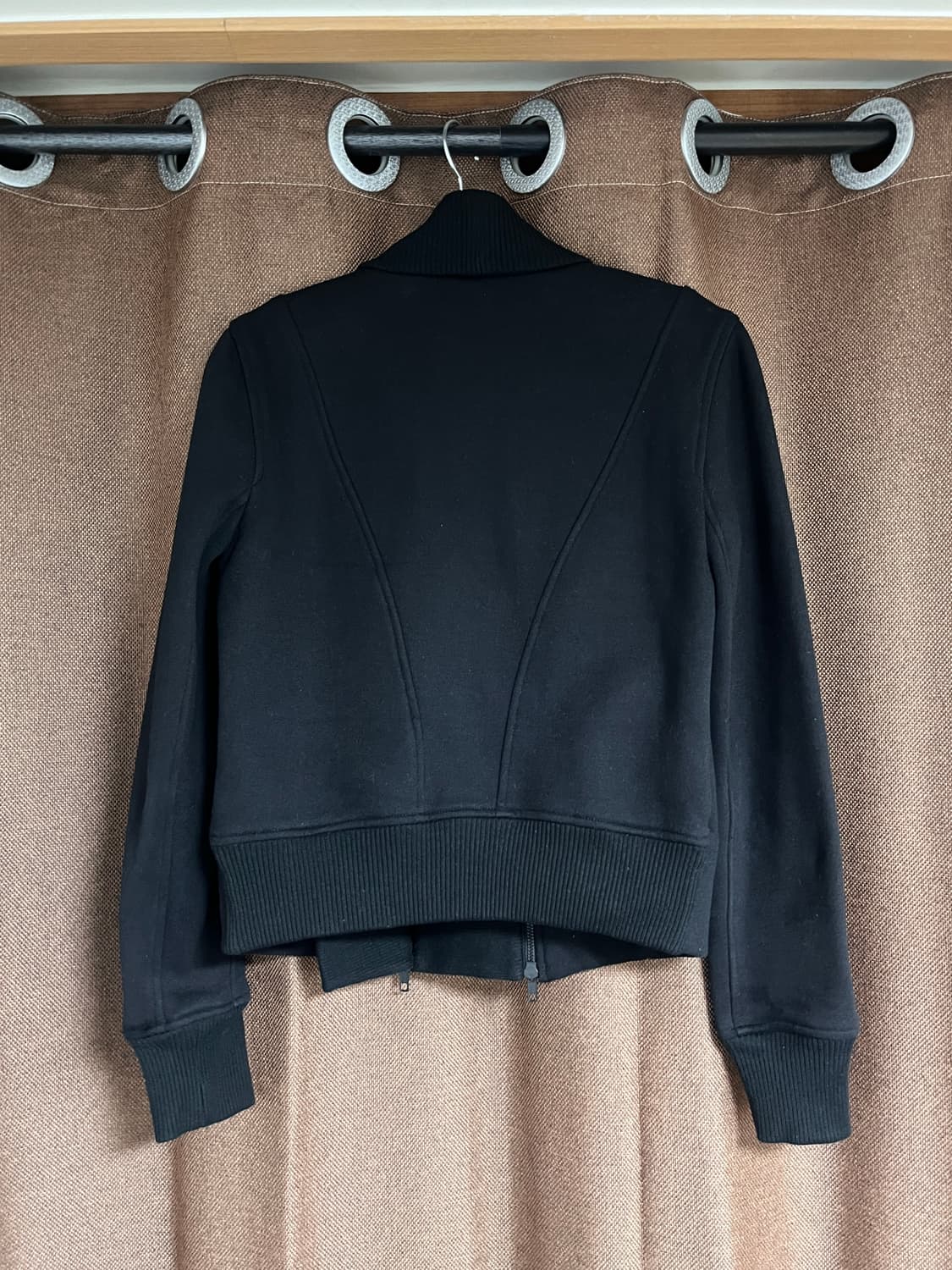 Theory 블랙 사선지퍼 자켓 S 상품이미지2