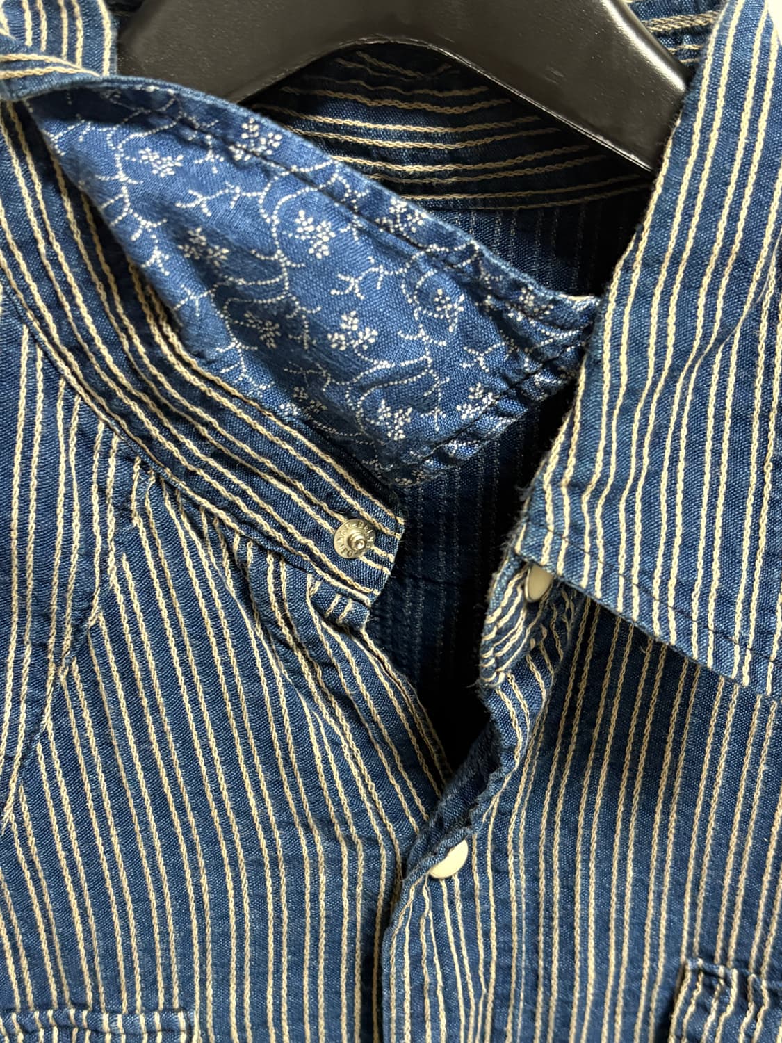 Kapital 스트라이프 셔츠(사이즈3, L) 상품이미지3