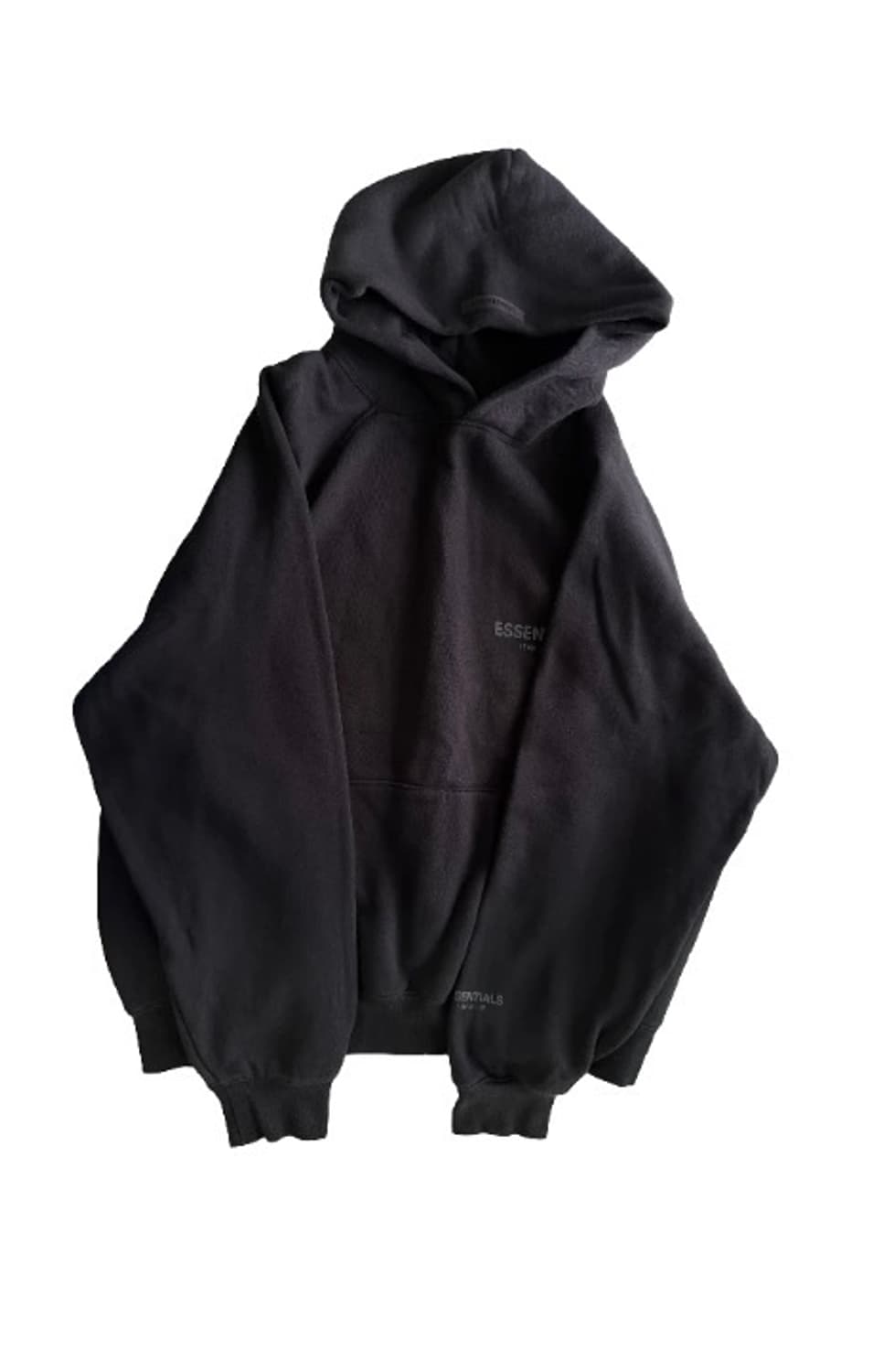 피오갓 에센셜 후드 블랙 상품이미지1