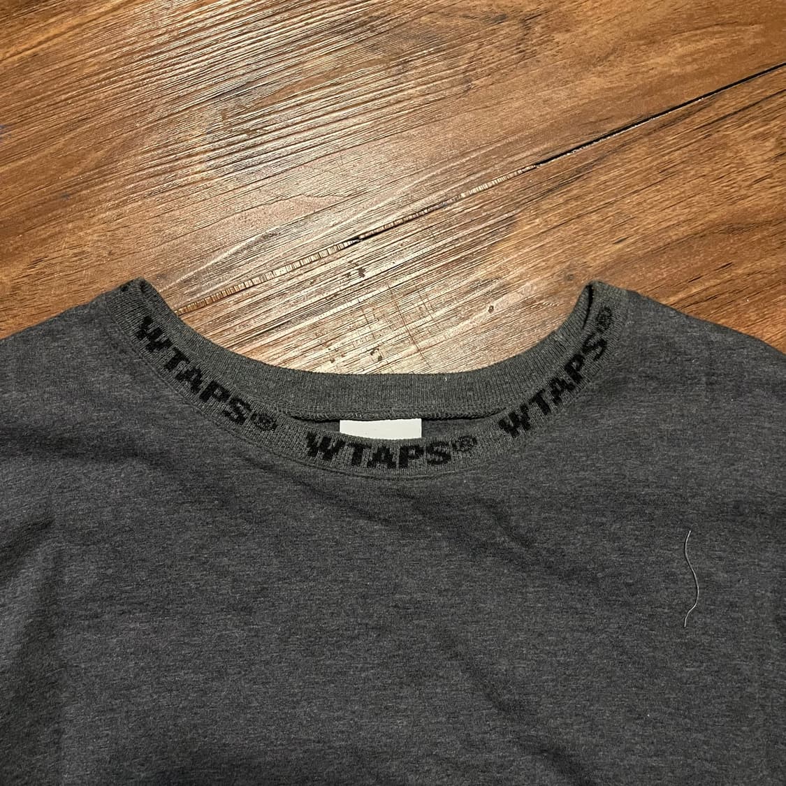 더블탭스 자카드 립 티셔츠 size 3 상품이미지1