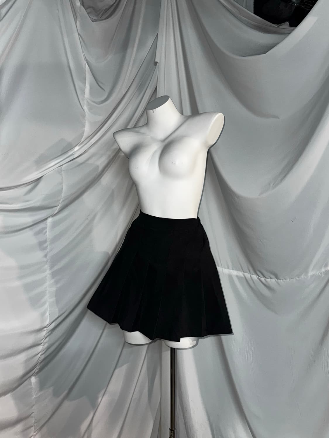 블랙 데일리 펑크 힙 딱붙 코디세트 상품이미지2