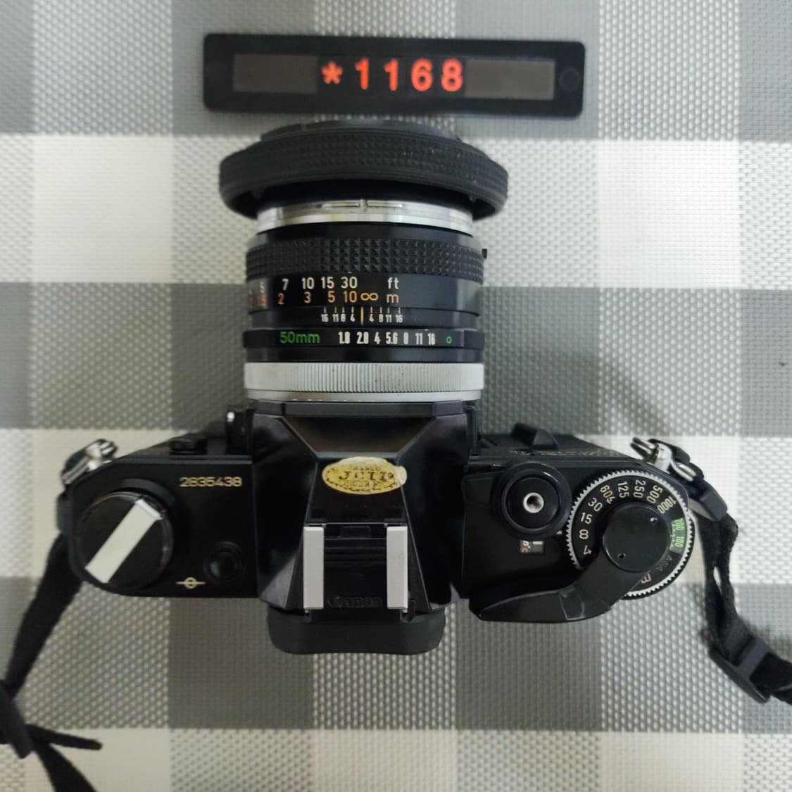 캐논 AE-1 필름카메라 블랙바디 1.4 단렌즈 케이스포함 상품이미지3