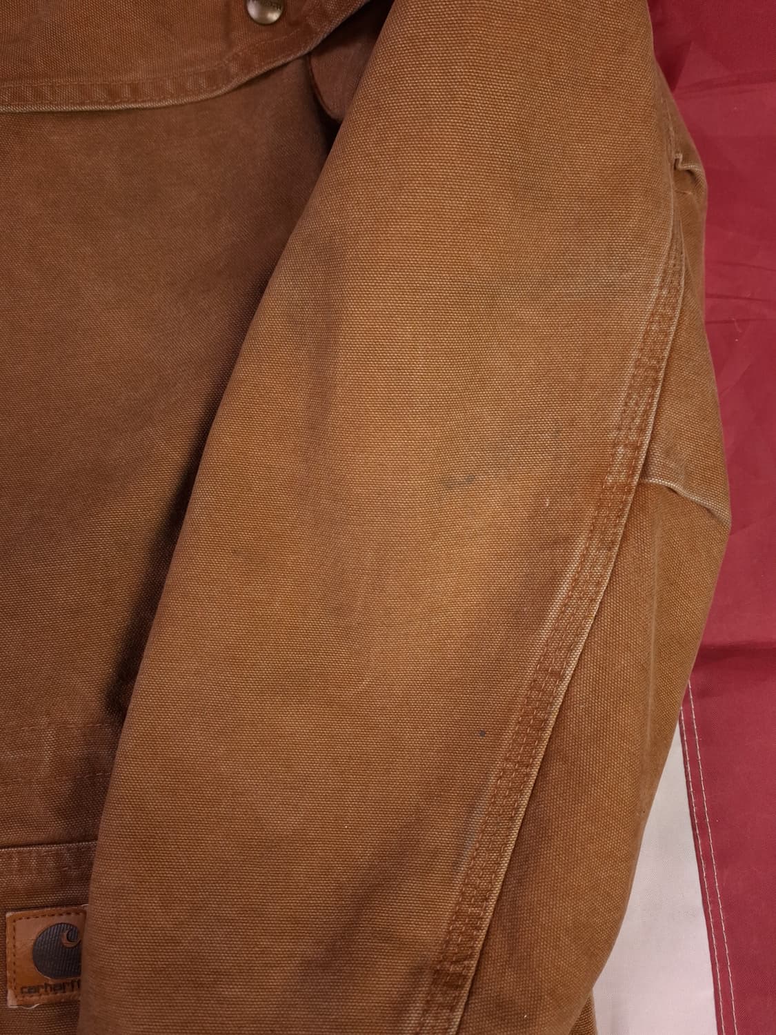 오리지날 90's 칼하트 덕 케이프 오버핏 코트 상품이미지7