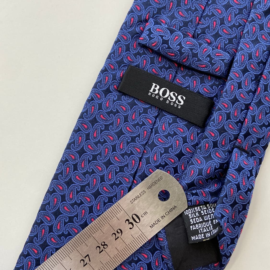 휴고 보스 (HUGO BOSS)  명품 정품 페이즐리 넥타이 상품이미지7