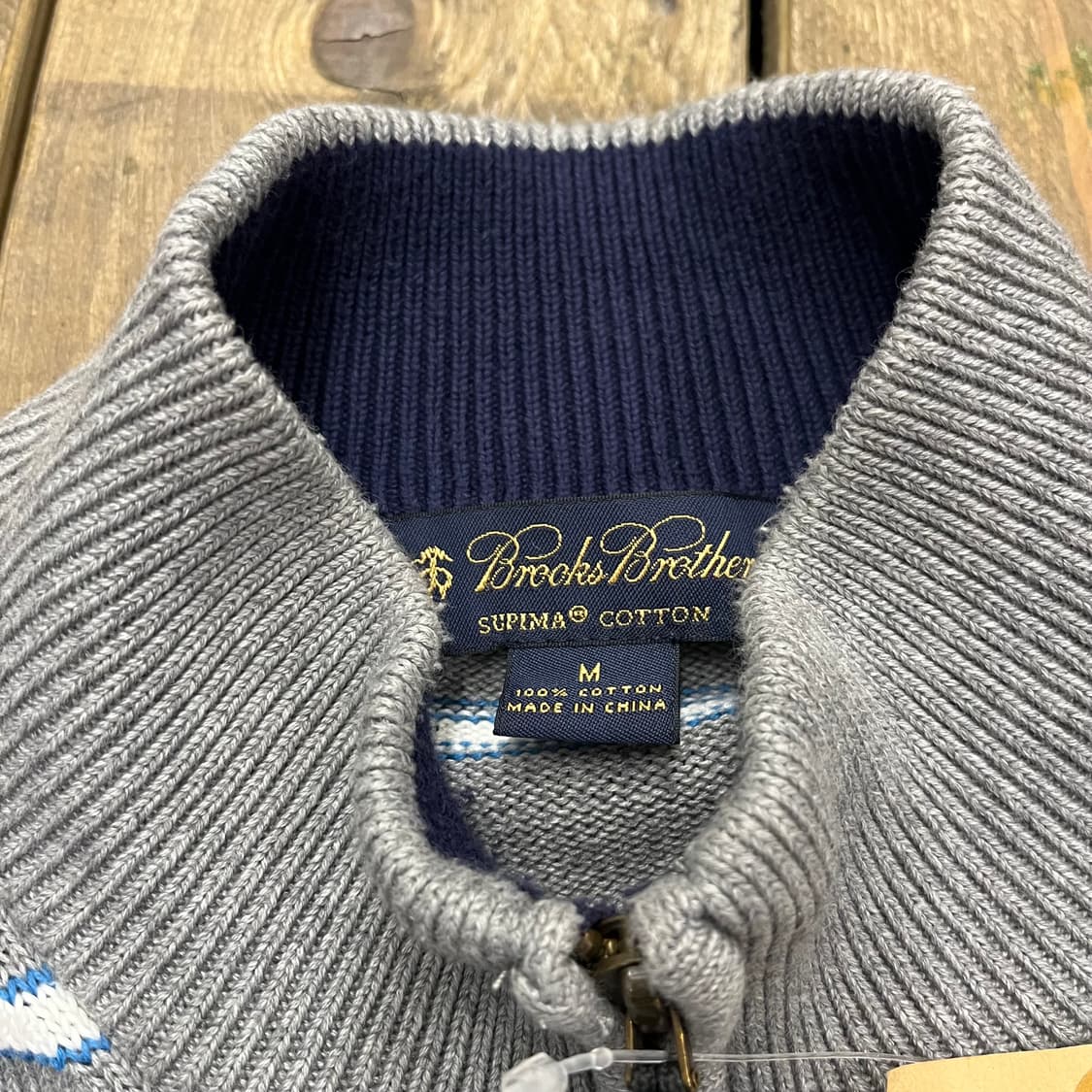 브룩스브라더스 코튼 집업 투웨이  상품이미지3