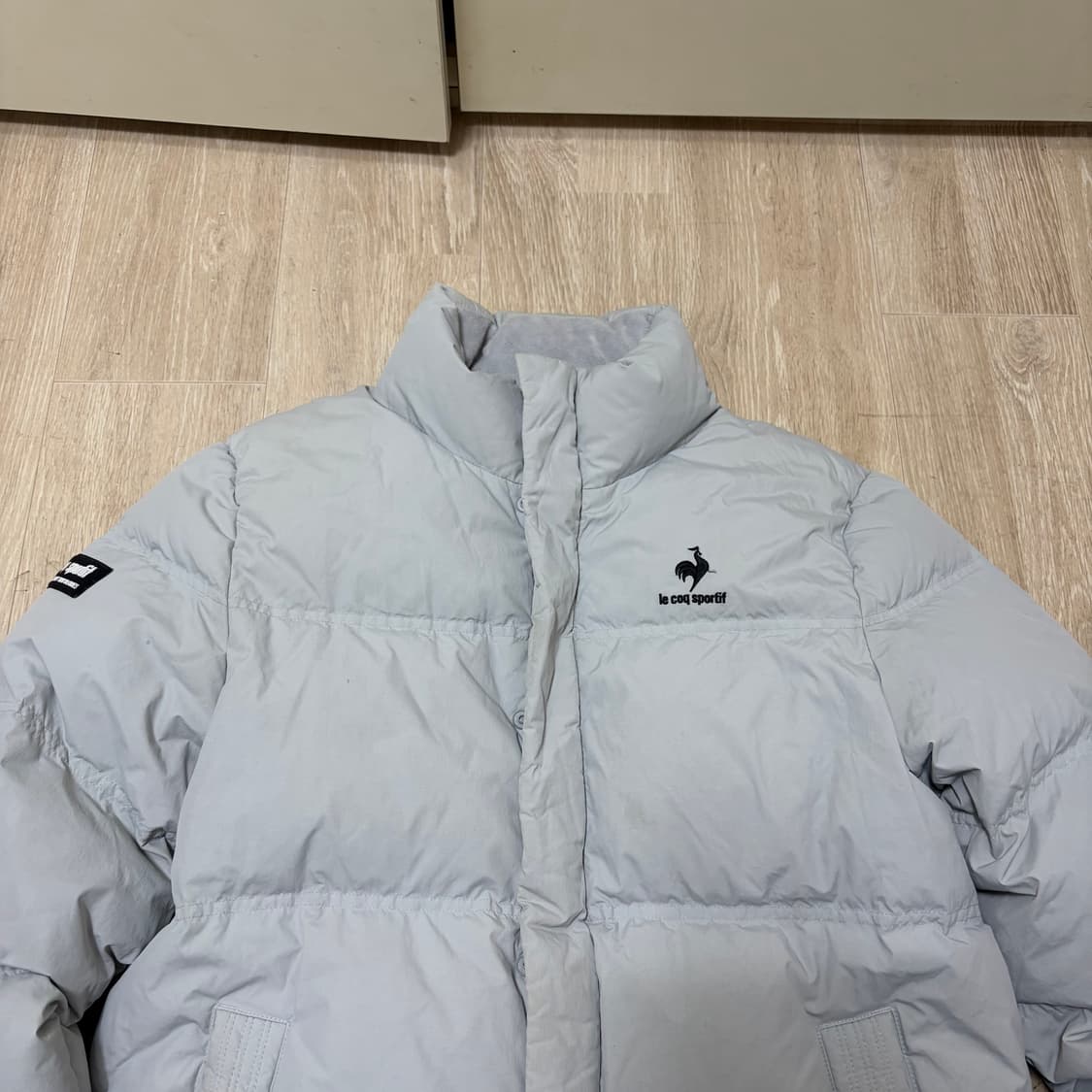 르꼬끄 와펜 구스다운 푸퍼 숏패딩 M/90  상품이미지2