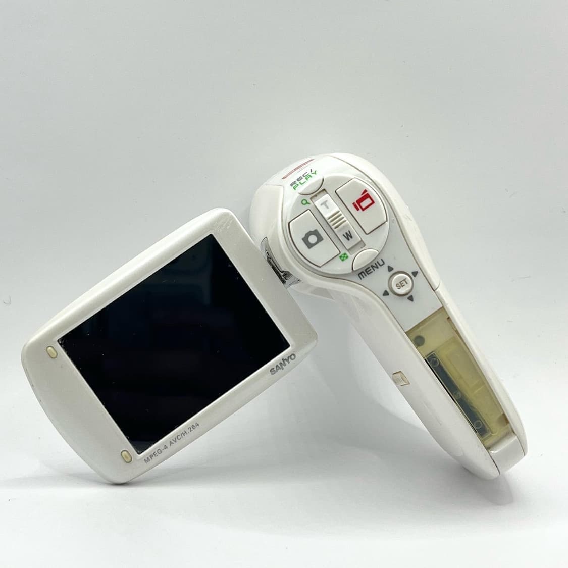 산요 작티 dmx-cg9 화이트 디카 캠코더 상품이미지3