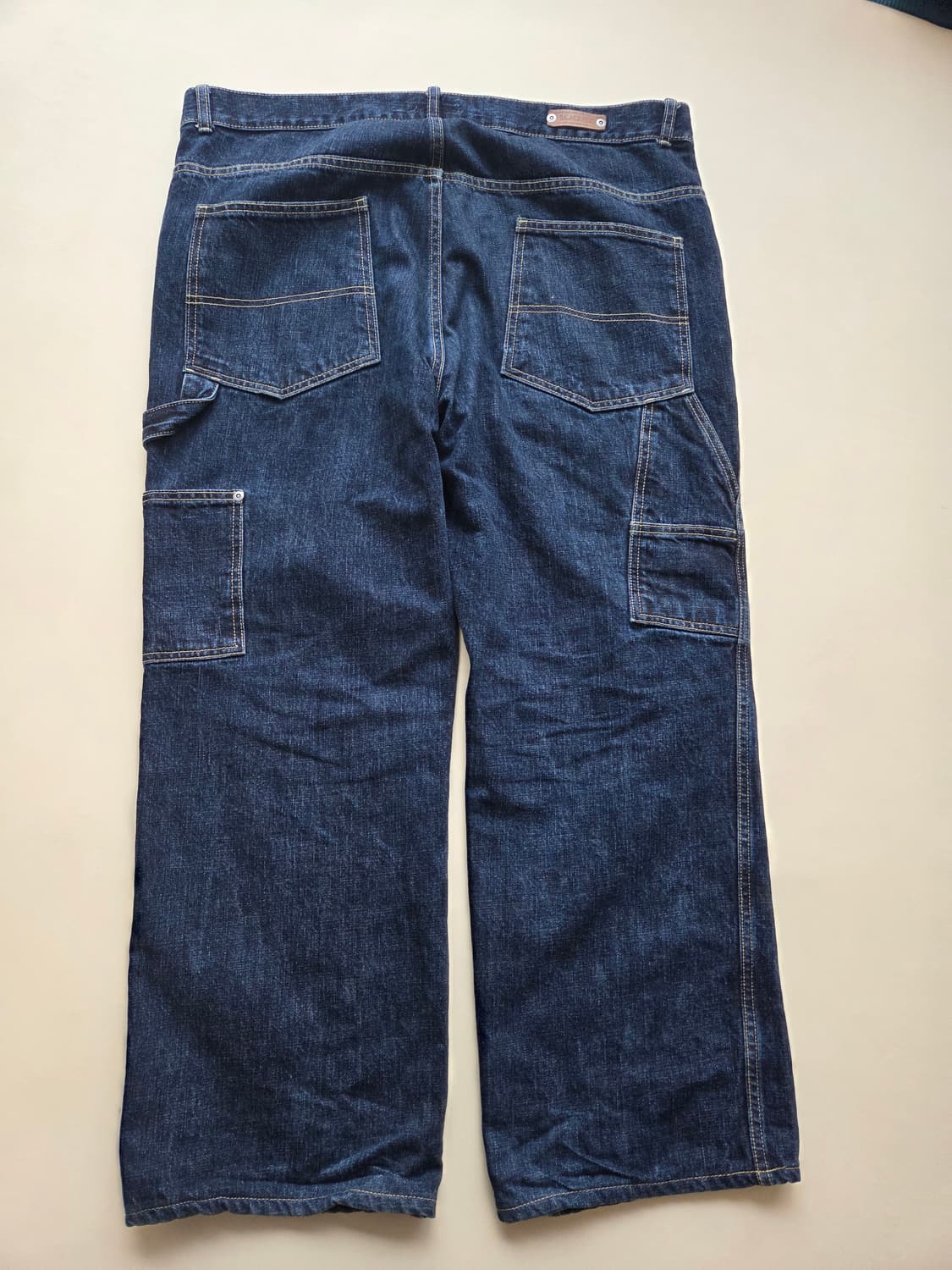 블랙아웃 인디고 워크팬츠 상품이미지2