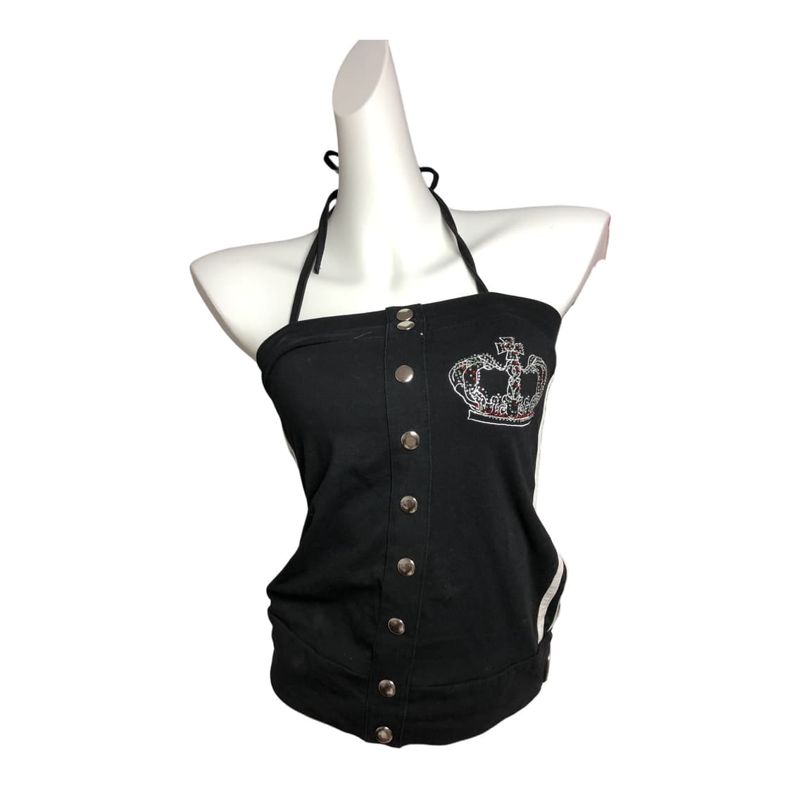 black cubic crown top 상품이미지2