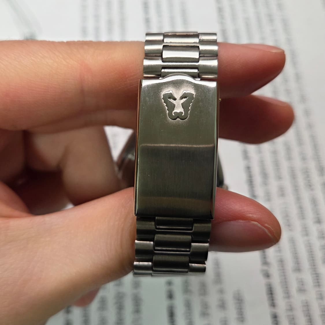 레어] 빈티지 라도 콘웨이 데이데이트 투톤 브라운 오토매틱 브레이슬릿 v 상품이미지6