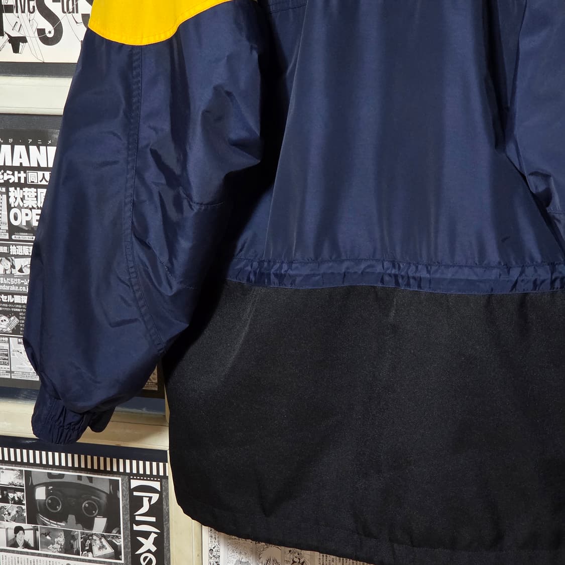 컬럼비아 네이비 고프코어 플리스 투웨이 바람막이 자켓 상품이미지7