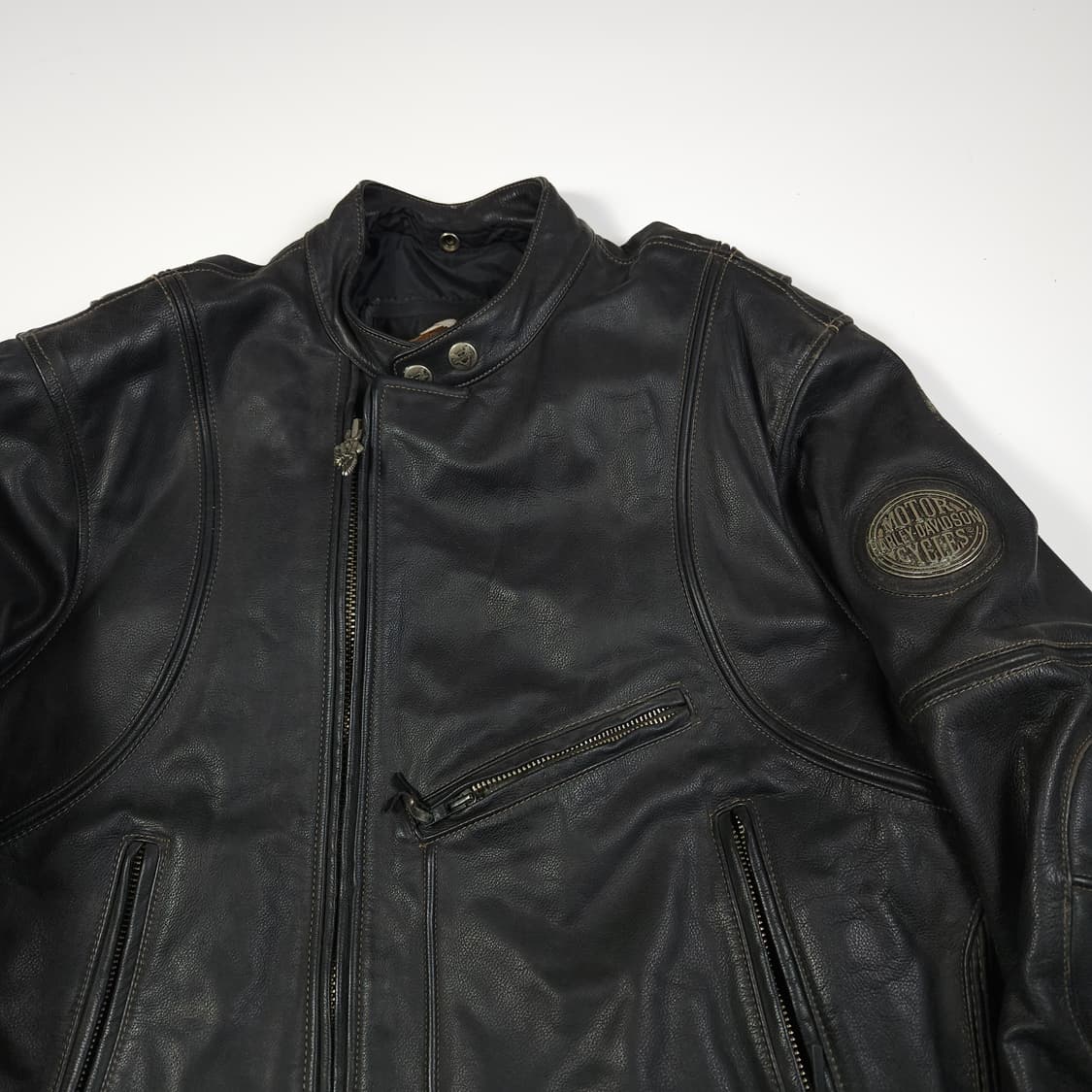 할리데이비슨 소가죽 자켓 상품이미지2