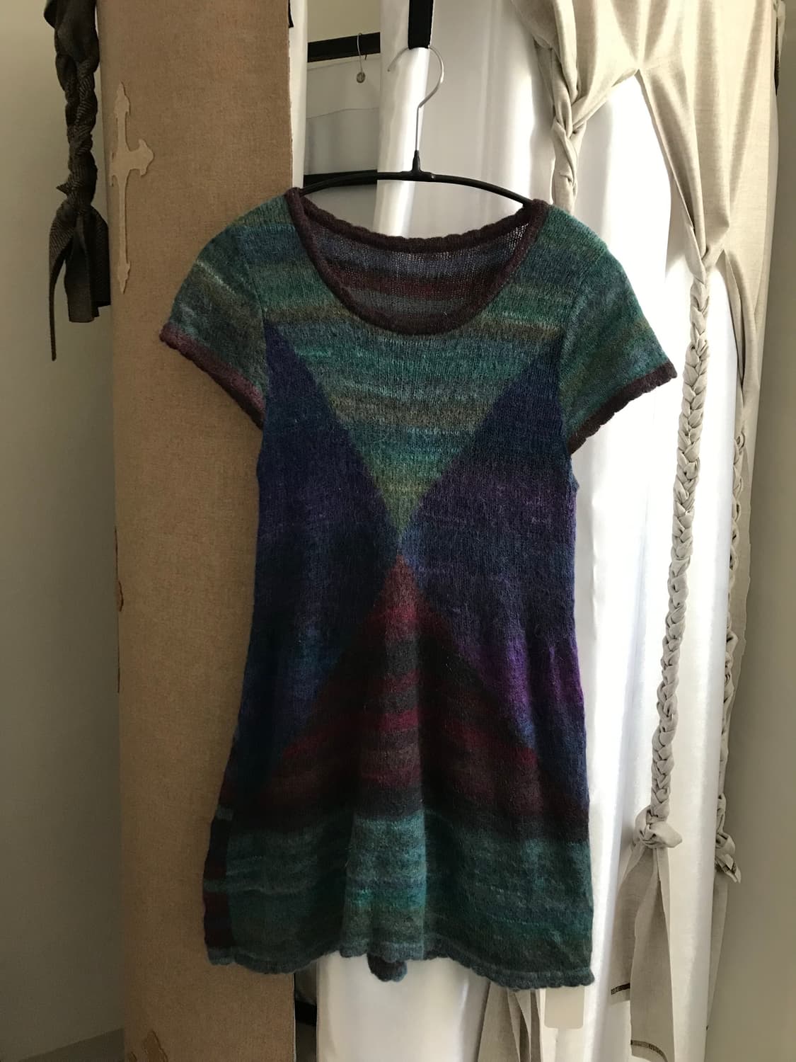 vintage pattern knit 상품이미지6