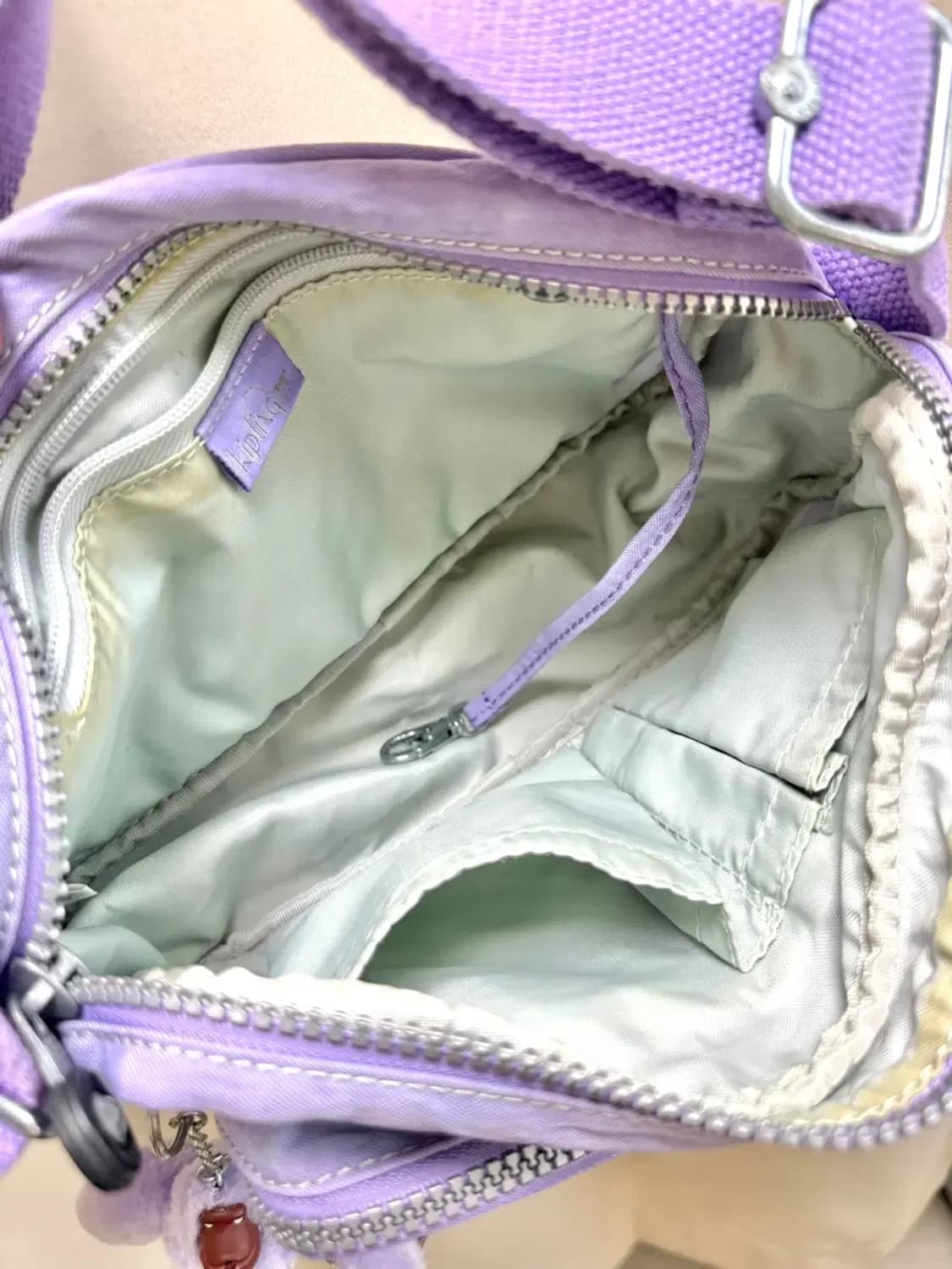 kipling 키플링 연보라 크로스 백 가방 상품이미지8