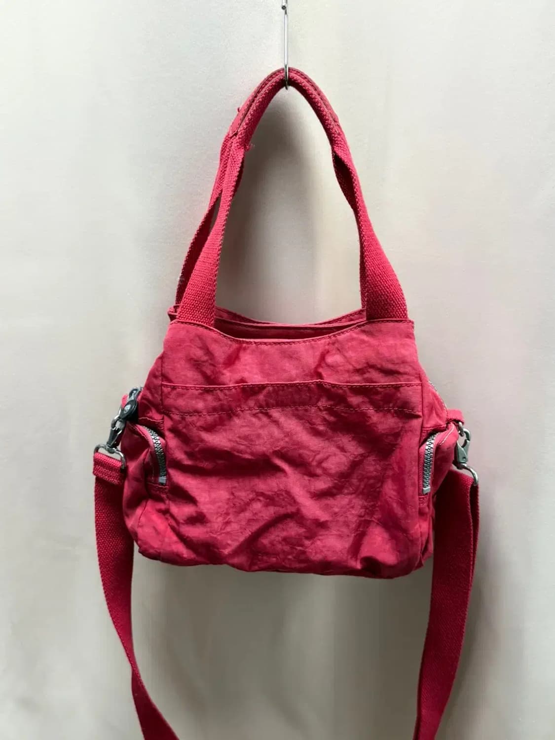 kipling 키플링 레드 핸드 숄더 백 상품이미지3