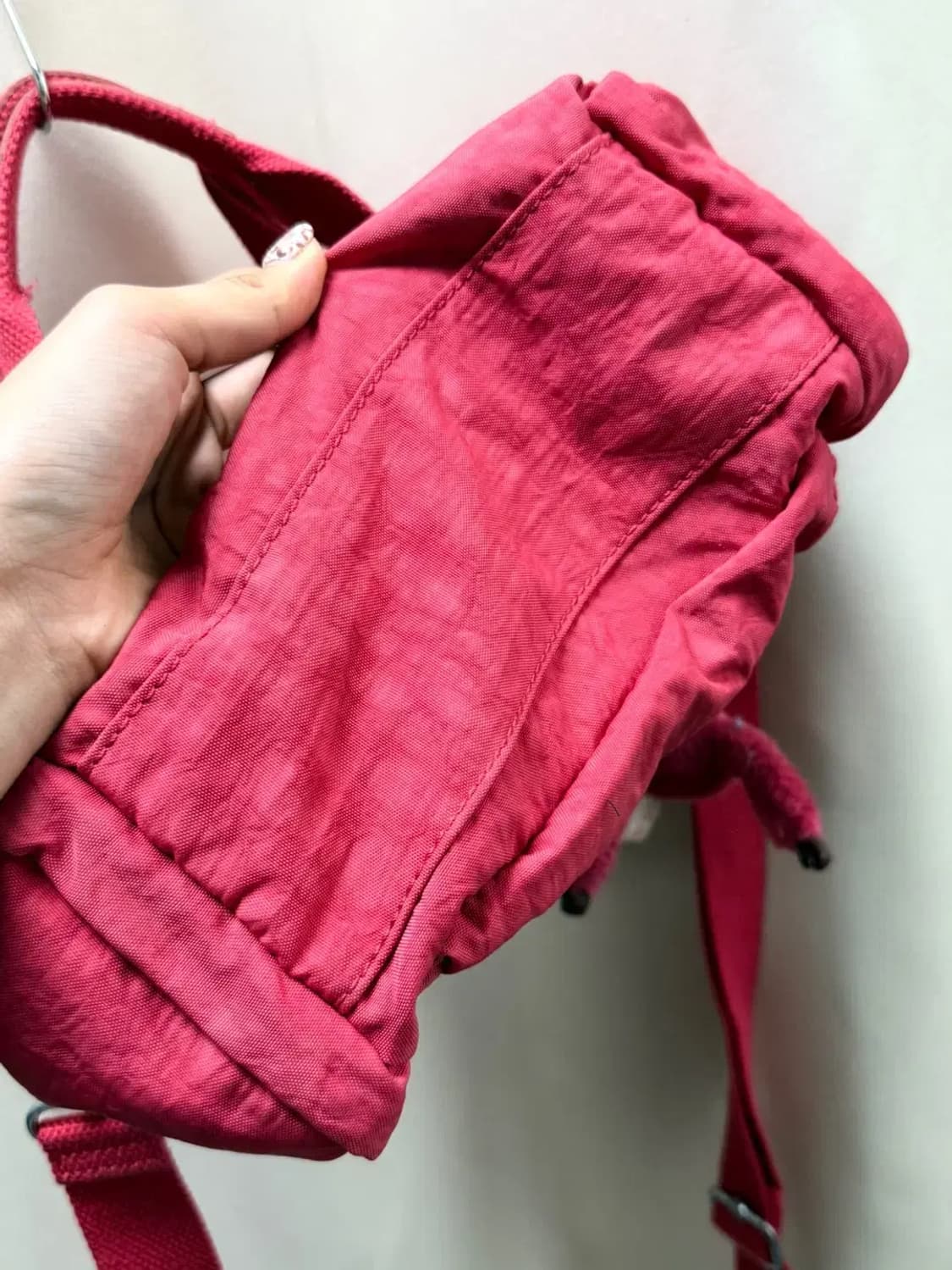 kipling 키플링 레드 핸드 숄더 백 상품이미지6