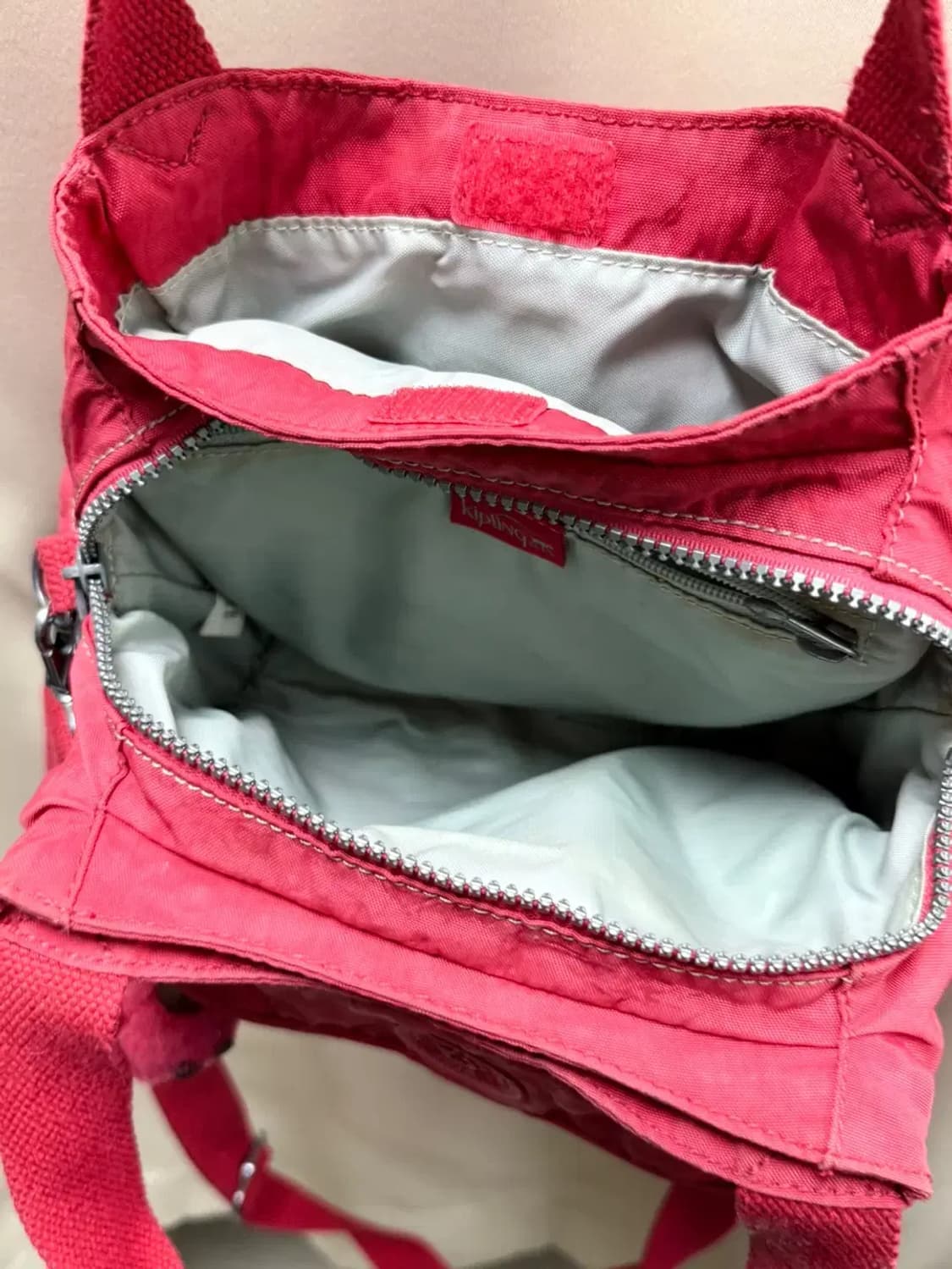 kipling 키플링 레드 핸드 숄더 백 상품이미지7