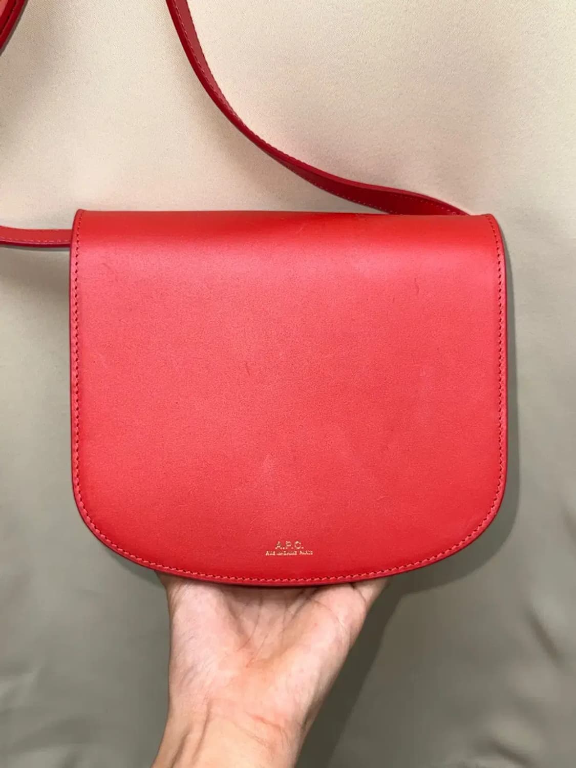 A.P.C. 아페쎄 스무스 레더 디나 미니백 상품이미지1