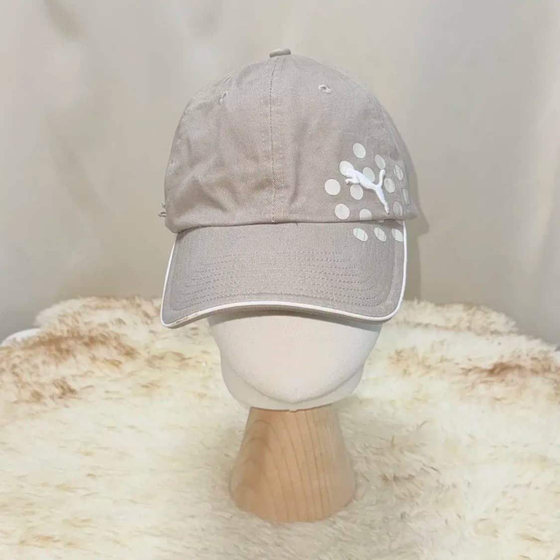 [os] puma 푸마 도트 베이지 볼캡 상품이미지3