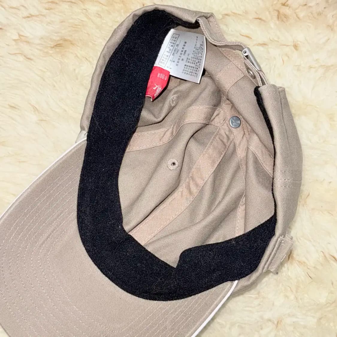 [os] puma 푸마 도트 베이지 볼캡 상품이미지5