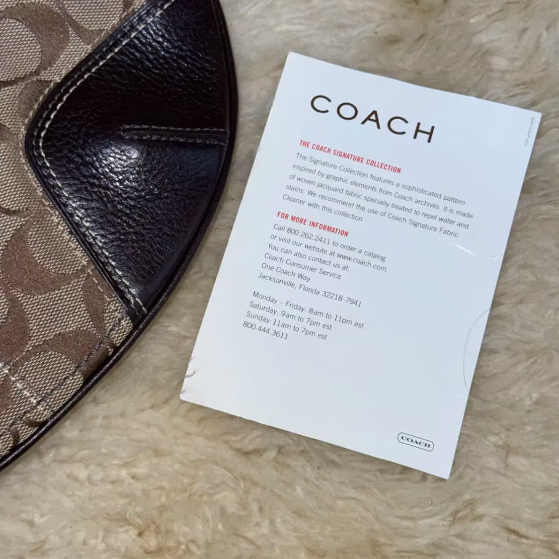coach 코치 90's 빈티지 모노그램 숄더백 상품이미지5