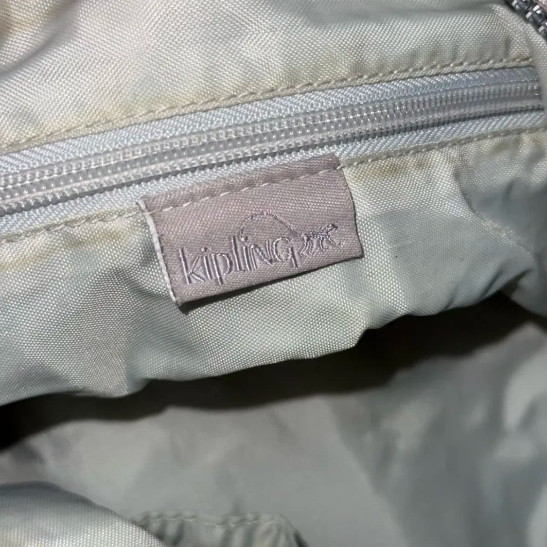 kipling 키플링 나일론 토트 숄더백 상아색 상품이미지7