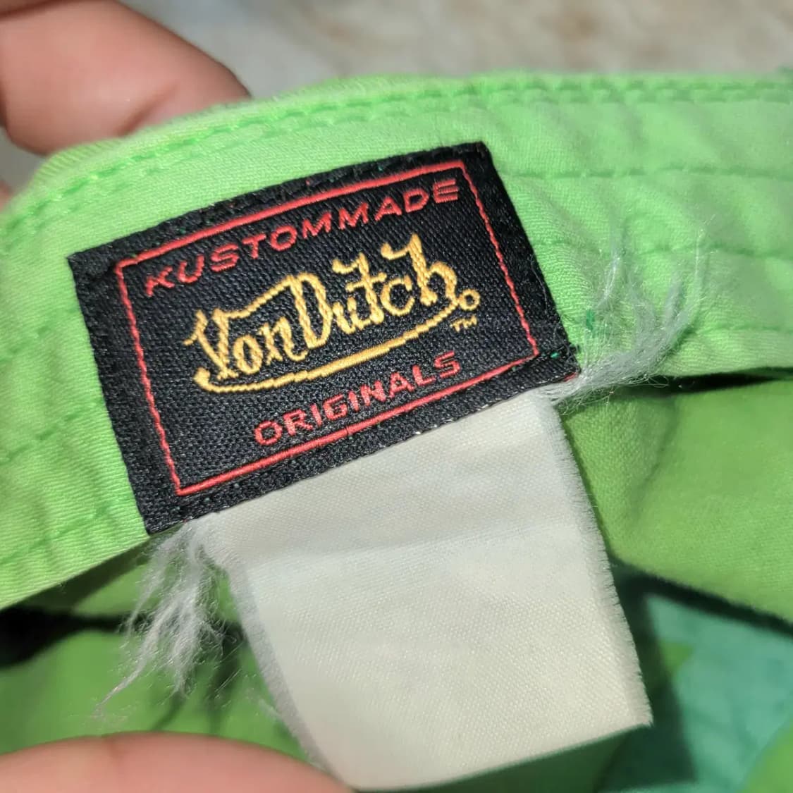 vondutch 본더치 그린 빈티지 캡 모자 상품이미지3