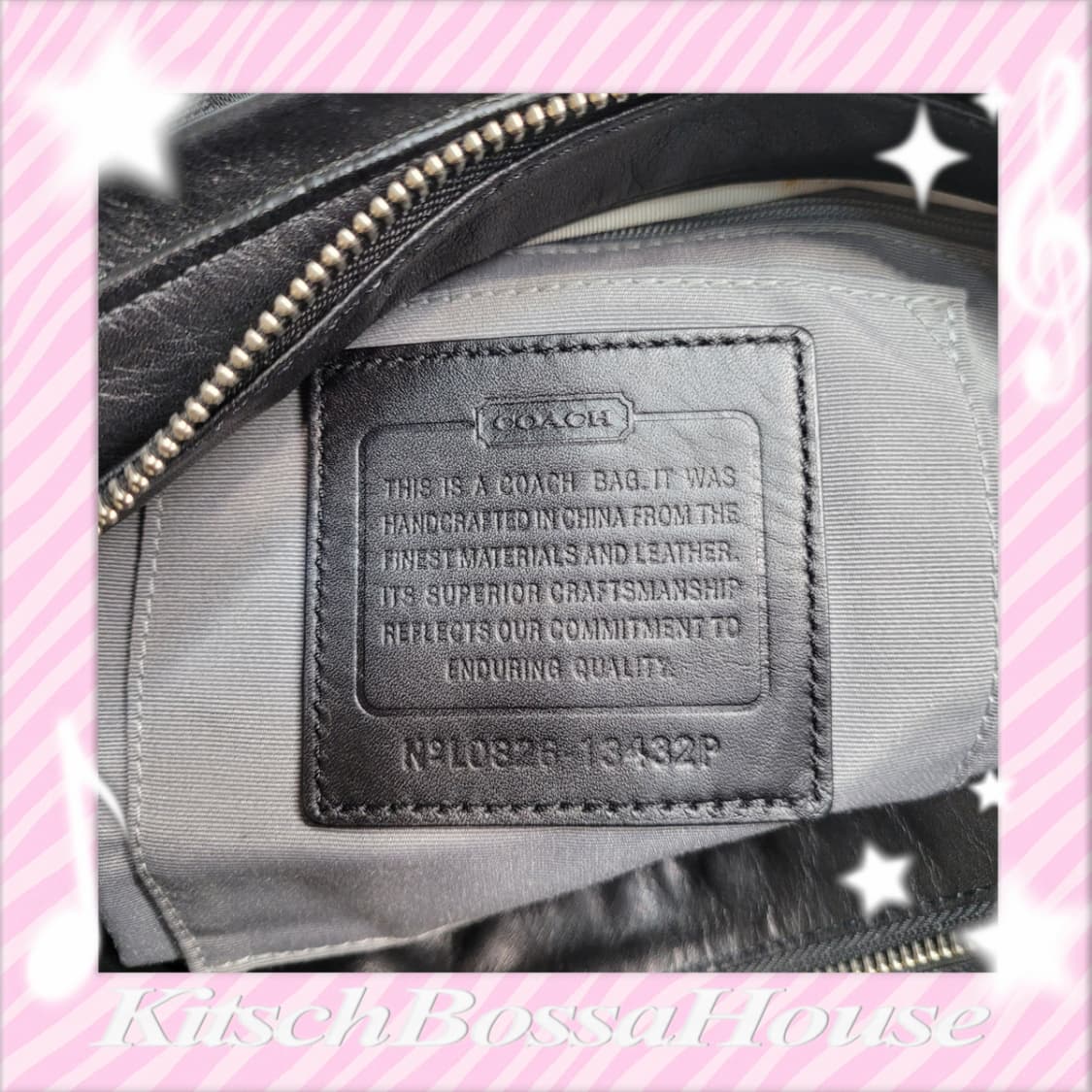 COACH 코치 시그니처 레더 핸들 숄더백 상품이미지10