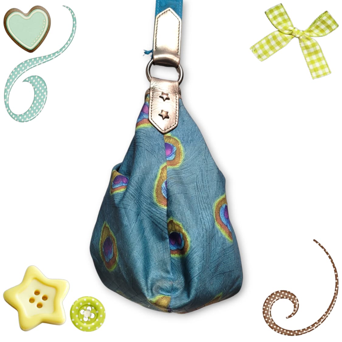 레스포삭 샤인블루라인 숄더백 상품이미지2