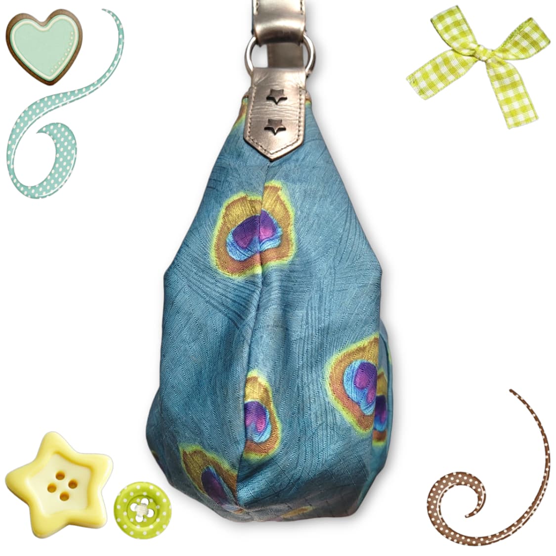 레스포삭 샤인블루라인 숄더백 상품이미지4