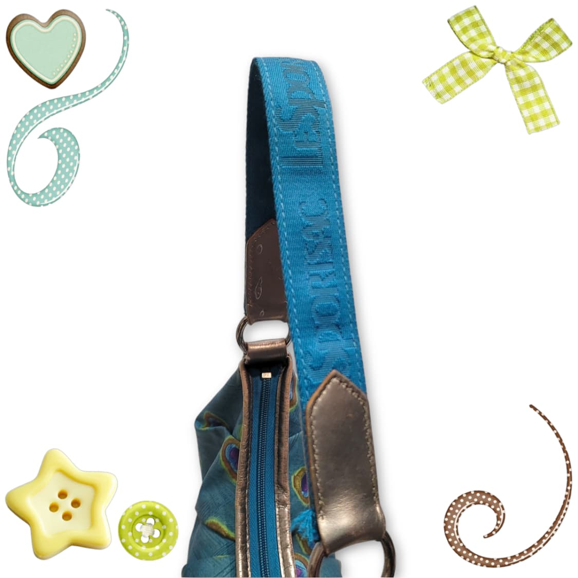 레스포삭 샤인블루라인 숄더백 상품이미지6