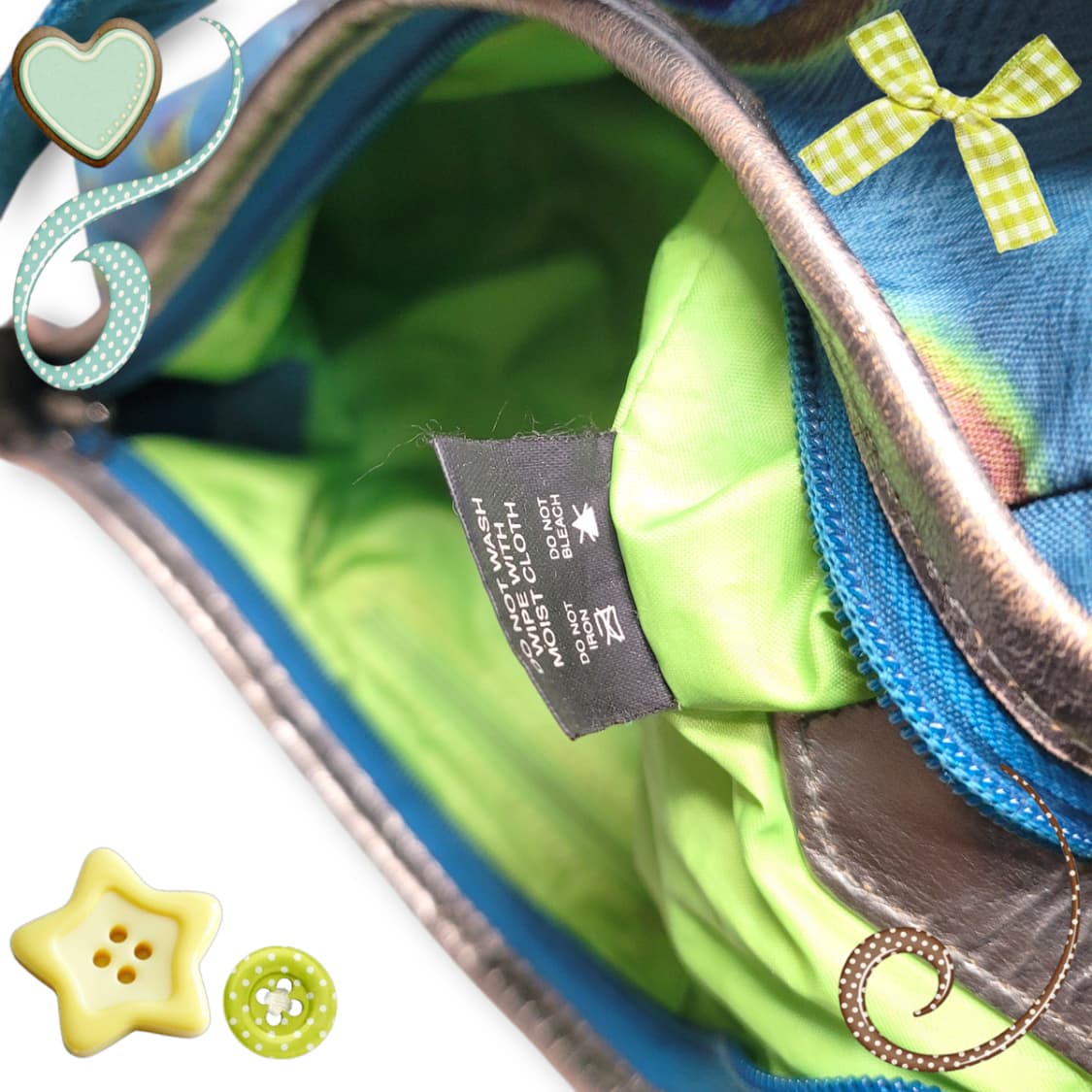 레스포삭 샤인블루라인 숄더백 상품이미지8